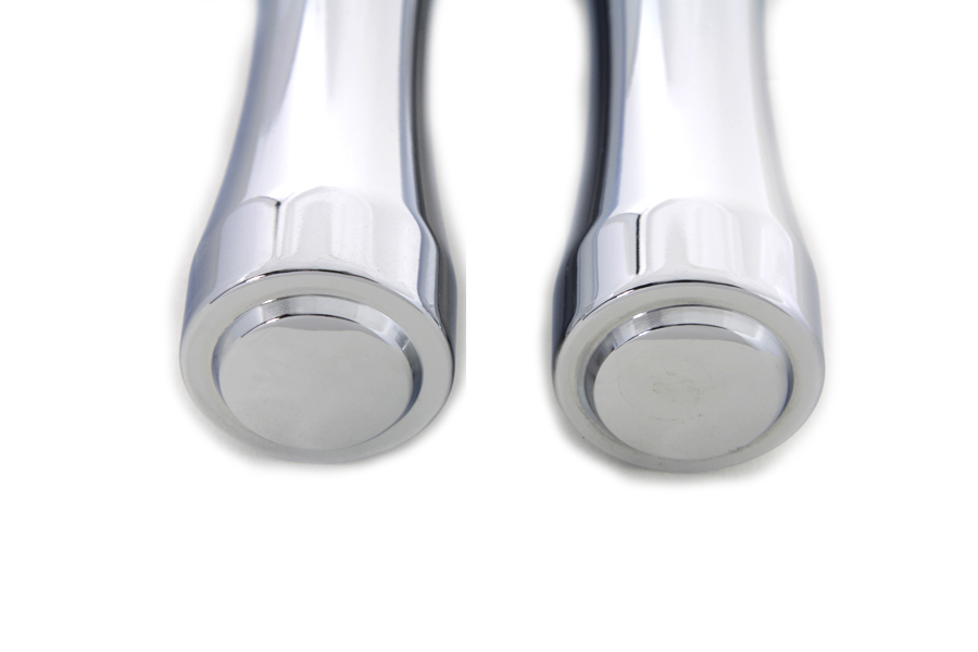 Chrome Contour End Footpeg Set