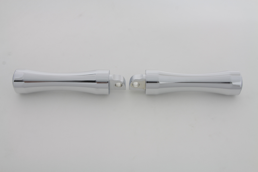 Chrome Contour End Footpeg Set