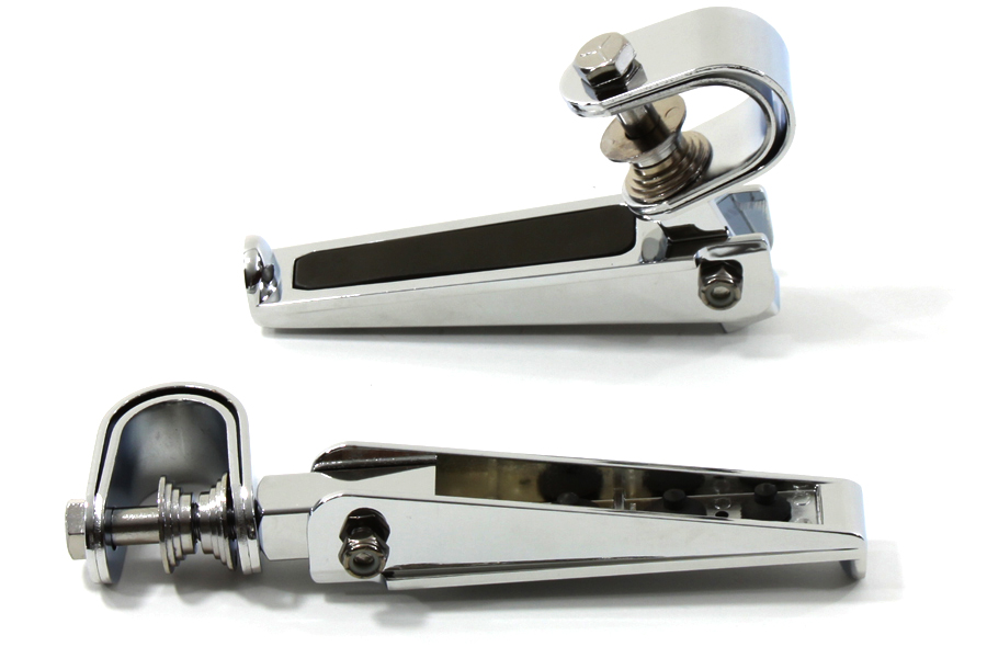 Chrome Chopper Style Footpeg Set