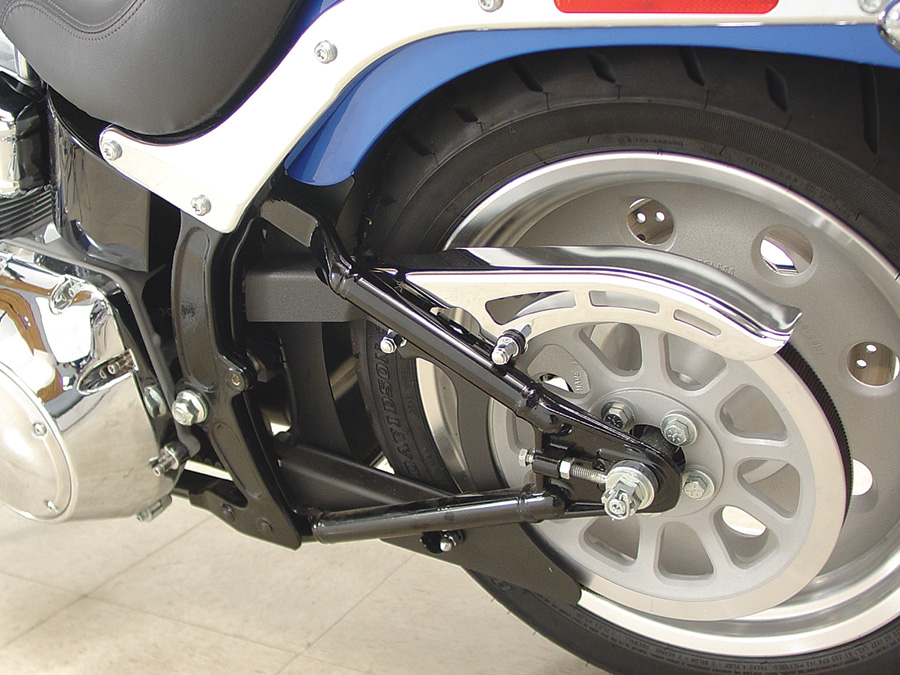 Chrome Rear Belt Guard Upper