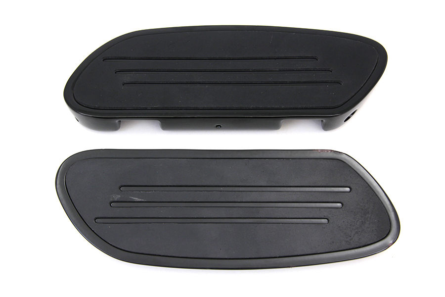 Black Passenger Footboard Set