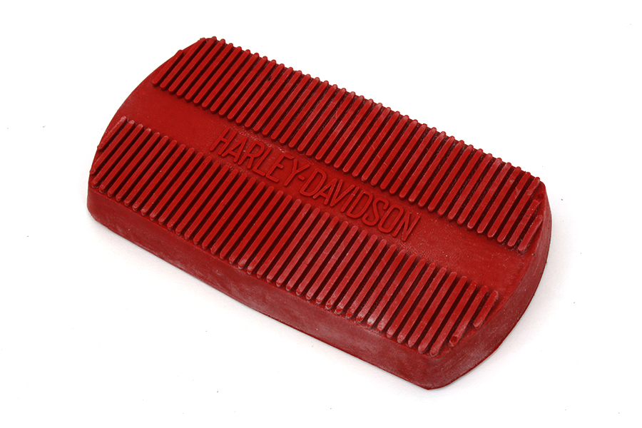 Brake Pedal Rubber Pad Red for FL 1965-1984