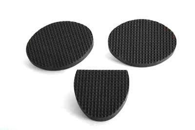 Replica Black Clutch and Brake Pad Set