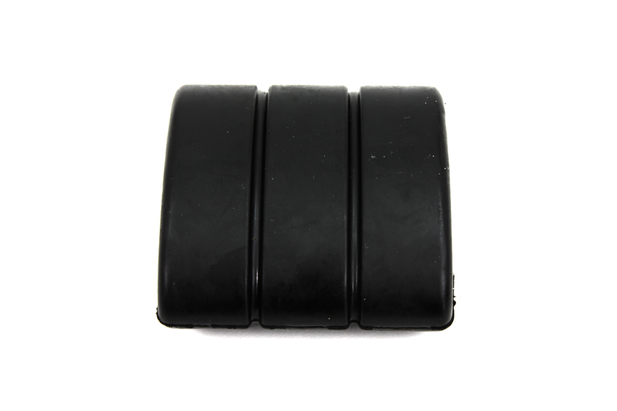 Black Rubber Brake Pedal Pad With FLH Logo