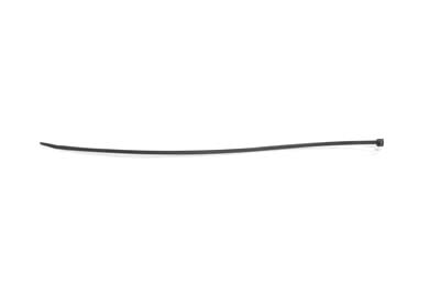 Black 15-1/8\" Length Nylon Tie Straps - 100 Pack