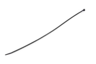 Black 15-1/8" Length Nylon Tie Straps - 100 Pack