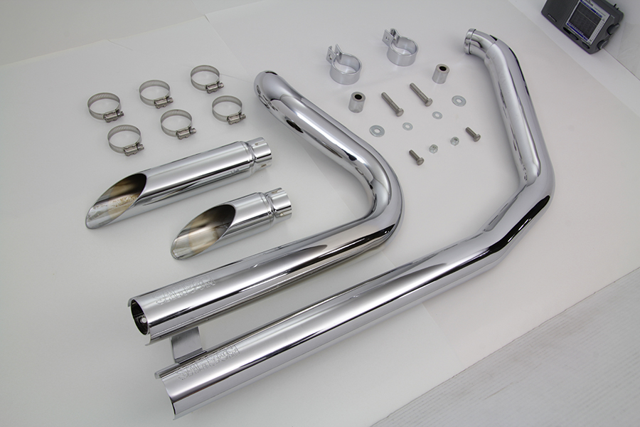 Exhaust Drag Pipes, Short Shots for FXST 1984-2006