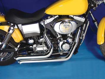 Exhaust Drag Pipe Set Side Sweep