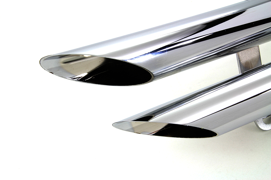 Wyatt Gatling Exhaust Drag Pipe Set Down Slash Longs