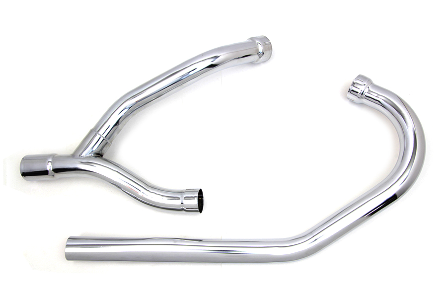 2 into 1 KH Exhaust Header Set Chrome