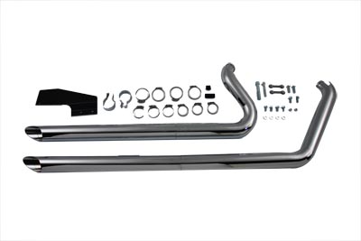 Chrome V&H 1984-2006 FXST Softail Standard Long Shot HS Pipes