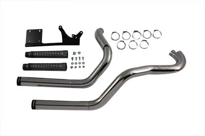 2 Into 2 Exhaust System Flush Cut Style