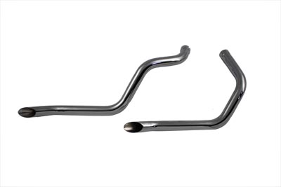 1-3/4" Goose 1979 XL Sportster Exhaust Drag Pipes Set