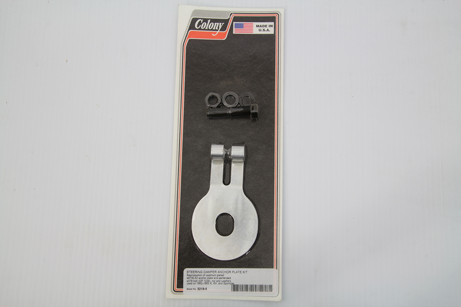 Steering Damper Anchor Plate Kit