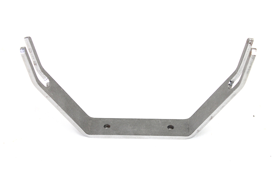 6 Flat Fender Bracket Raw Steel