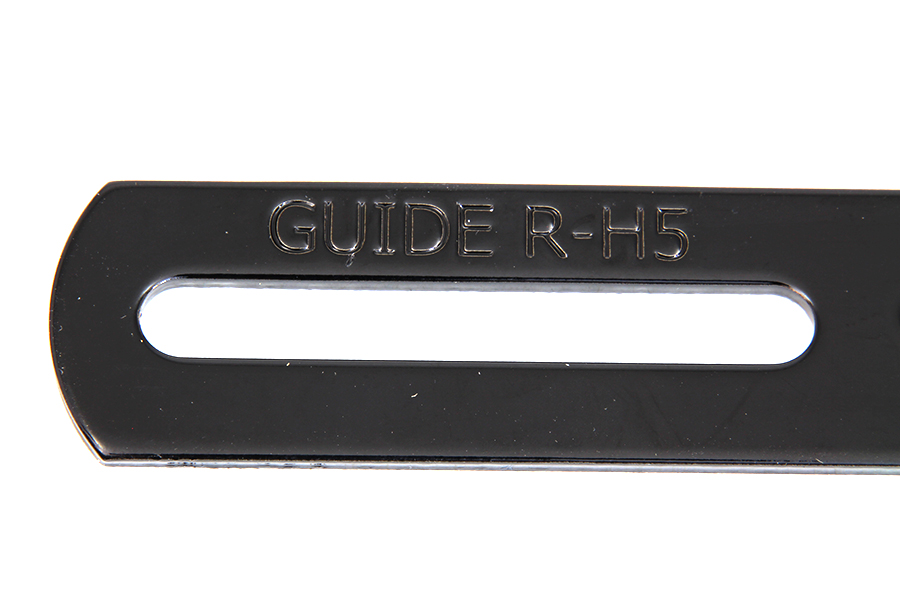 Black Replica Guide License Plate Bracket
