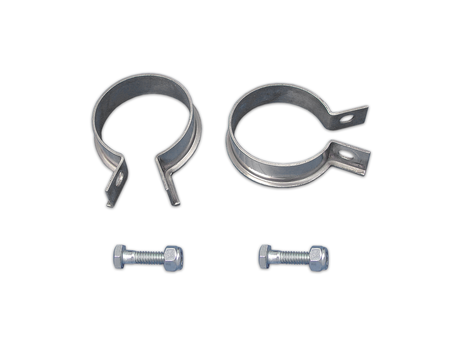 Exhaust Header Clamp Set Stainless Steel