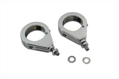 39mm Turn Signal Clamp Set with Grooves
