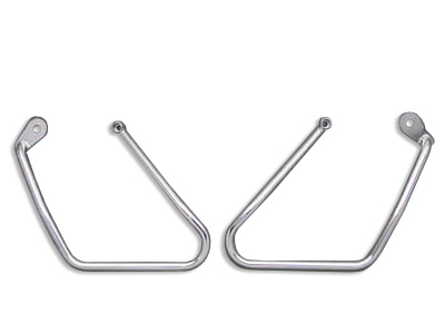 Chrome Saddlebag Support Set