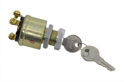 Universal 3 Position Ignition Key Switch