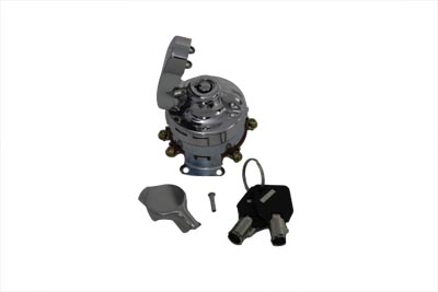 Hinge Ignition Switch 6 Terminal Chrome