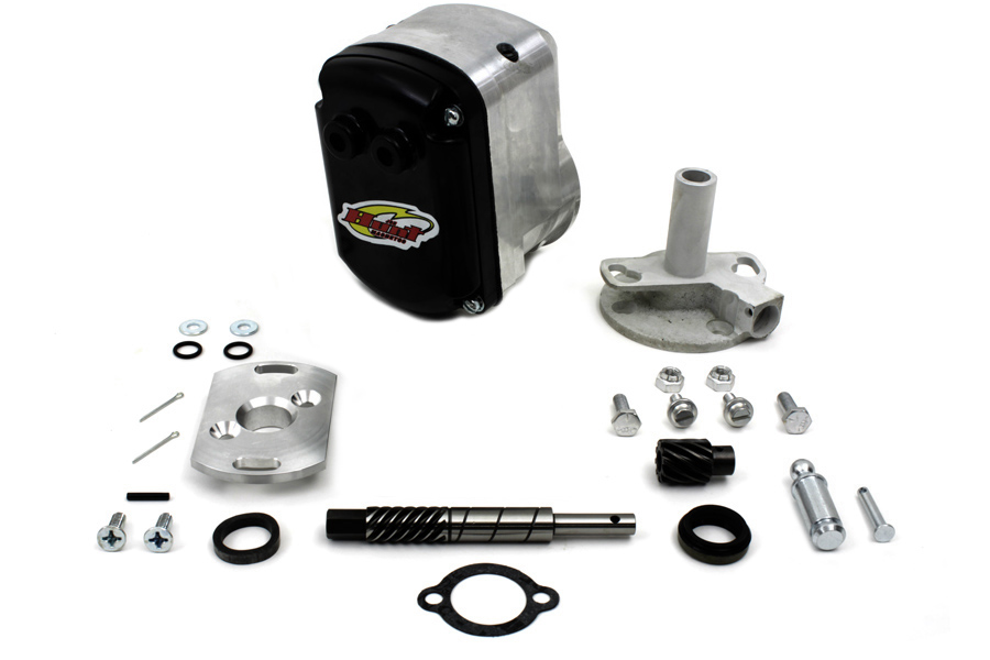 Magneto Assembly with Shaft and Fixed Mount Base