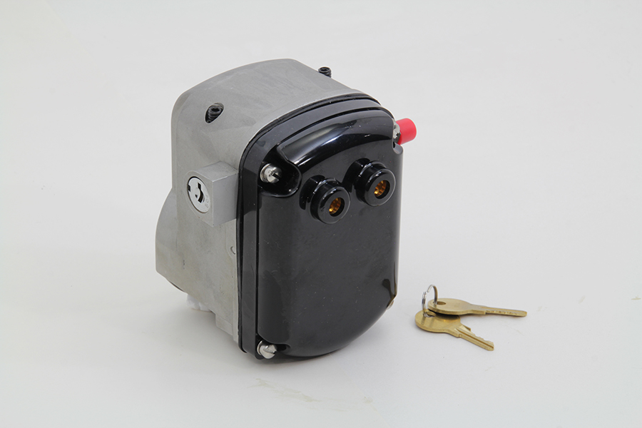 Complete Burkhardt Magneto Head with Key Lock