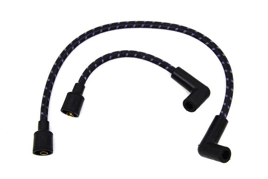 Sumax Black with Blue Tracer 7mm Spark Plug Wire Set