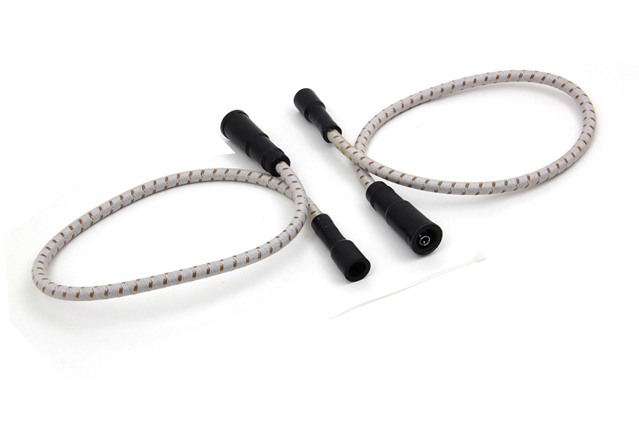 Sumax Grey with Brown Tracer 7mm Spark Plug Wire Set
