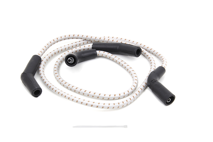 Sumax Grey with Brown Tracer 7mm Spark Plug Wire Set