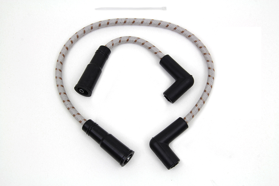 Sumax Grey with Brown Tracer 7mm Spark Plug Wire Set