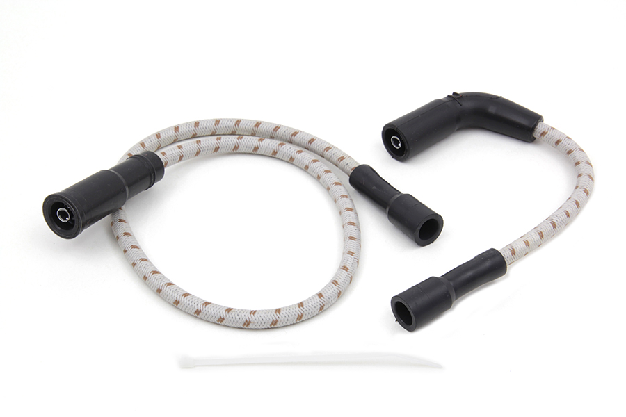 Sumax Grey with Brown Tracer 7mm Spark Plug Wire Set