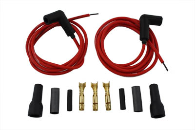 Accel Red 5mm Spark Plug Wire Set for Big Twins & Sportster