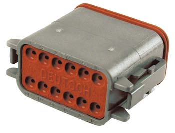 Deutsch Sealed 12 Wire Connector Component