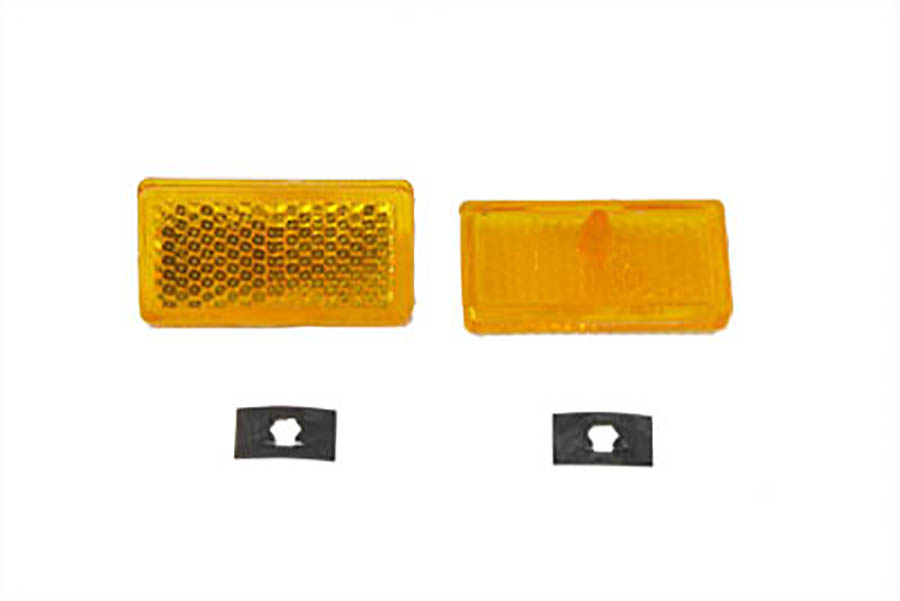 Front Amber Reflector Set