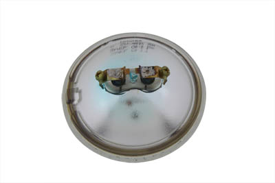 Clear 4-1/2 6 Volt Sealed Beam Spotlamp Bulb Set