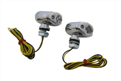 LED Orange Marker Lamp Set Center Mount