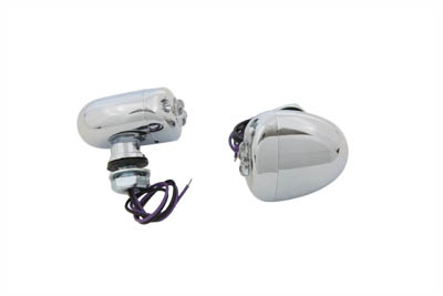 Center Mount LED Purple Marker Lamp Set