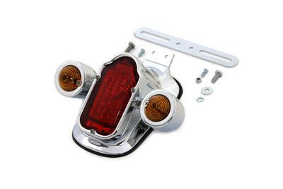 Tail Lamp Assembly Tombstone Style with Bullet Lamp