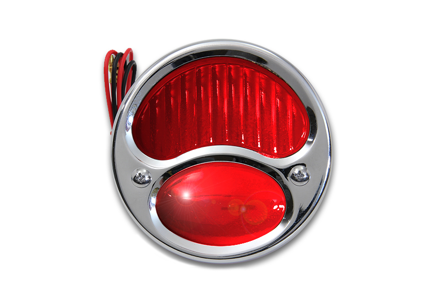 Polished Round Tail Lamp LED