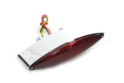 Chrome Snake Eye Style LED Tail Lamp