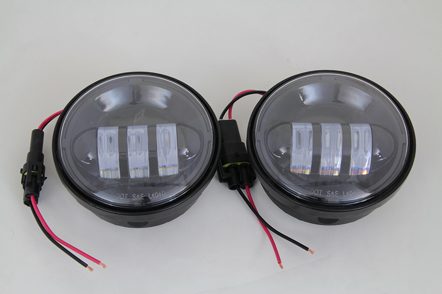 4-1/2 LED Spotlamp Assembly Black