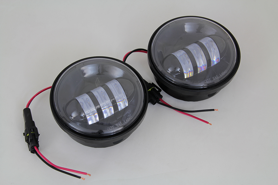 4-1/2 LED Spotlamp Assembly Black