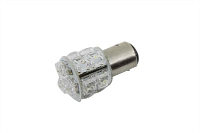 Super Flux LED Bulb Red and White