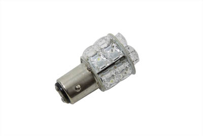 Super Flux LED Bulb Red and White