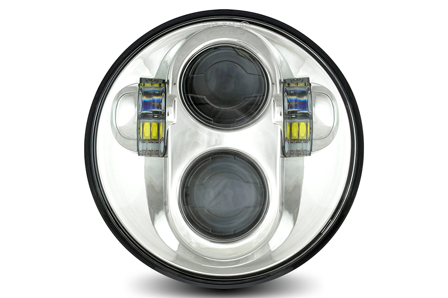 Cyron Urban 5-3/4 LED Headlamp Unit Chrome