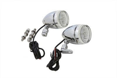 Bullet Turn Signal Set with Swivel Mount