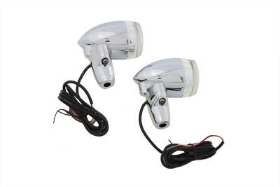 Bullet Turn Signal Set with Stand Off Mount