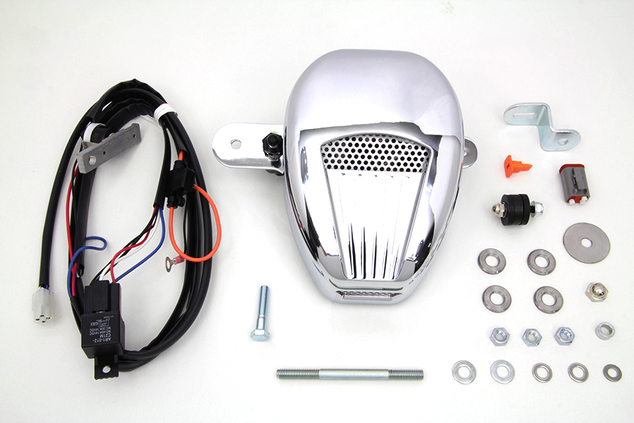 Jims Forceflow Cylinder Head Cooler Kit Chrome