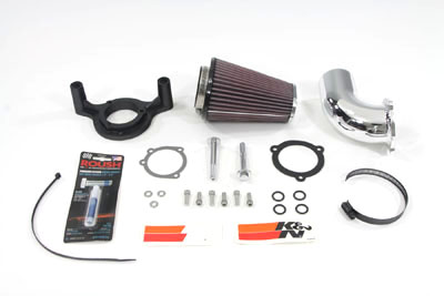 K&N 2001-up ST, FLT & FXD Big Twins Air Charger Intake Kit